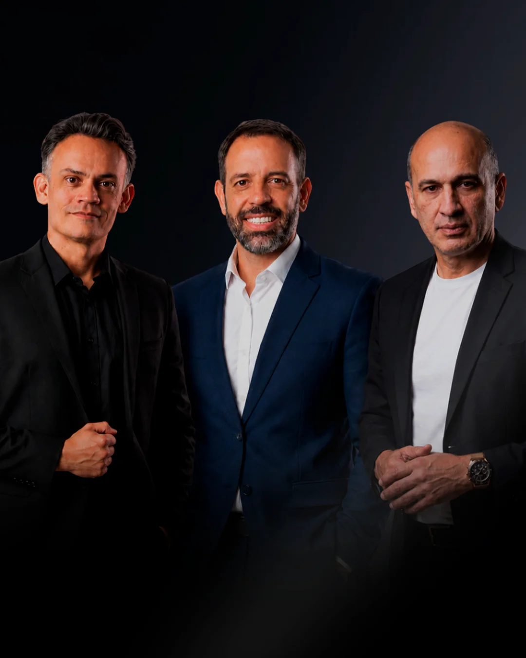 Rafael Tonietto, Artur Monteiro e André Albuquerque