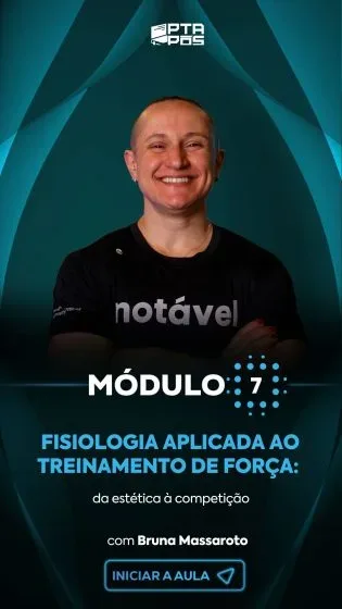 Módulo 7 da pós-graduação em Fisiologia, com professor da Personal Trainer Academy