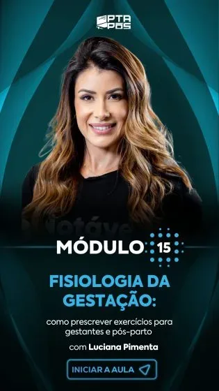 Módulo 13 da pós-graduação em Fisiologia, com professor da Personal Trainer Academy